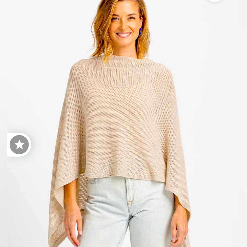 We Are Amma Cocoon Nursing Cover and scarf in Natural, like new